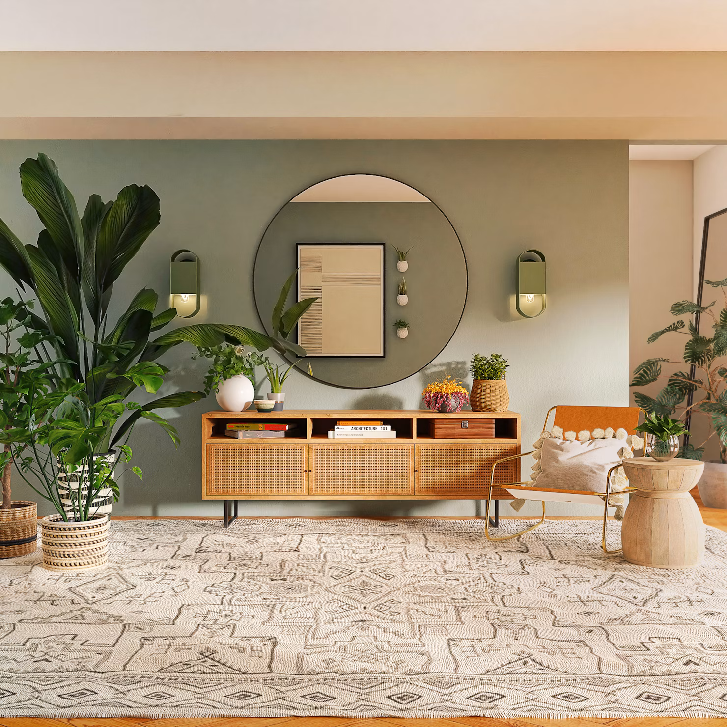 Cosy Interiors with ambient lighting